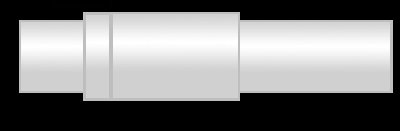 Barrel with the loading cover closed