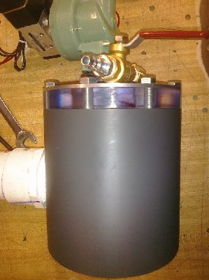 all assembled. note the 1/8&amp;quot;  aluminum plate.