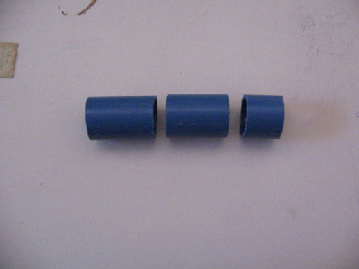 Cut the pvc where you want the o-ring groove. Get a small piece of the same size pvc as the peice you started with.