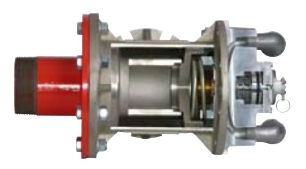 Martin Tornado valve cut away. 2 inch, 4 inch and 6 inch sizes