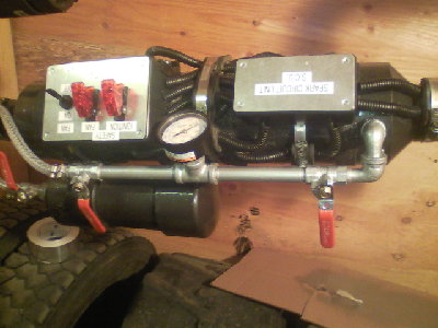 and i painted the meter so it was all silver