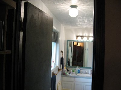 LED lit bathroom.  10 watts total power used.