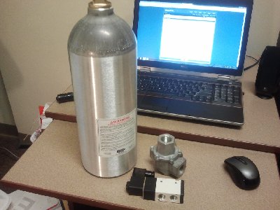 CO2 tank, QEV, and 3 way