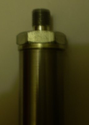 Check valve assembled with 3/8&amp;quot; bsp - 1/8&amp;quot; bsp fitting and bonded seal