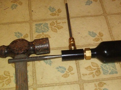 Hammer valve gun.