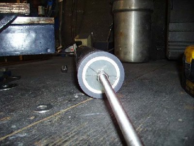 This shows the piston fitting inside a 2&amp;quot; sch. 80 pipe.