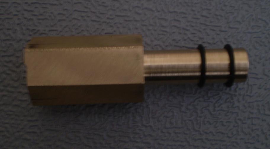 Brass Fill probe needs o-ring grooves