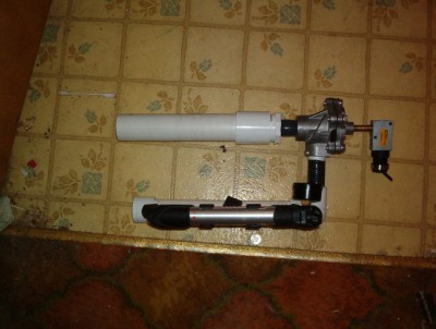 Creamer cannon. A little plinker gun he used for a friendly contest at a coffee house.