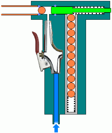 its based of this in JSR's insanely cool cartridge fed gun thread