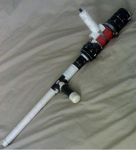 the &amp;quot;BLACK ARROW&amp;quot; in all its un painted glory (wen i get time il paint it black durrr!)