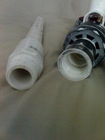 interchangerble barrels (i have a 1in and a coper barrel in the making)