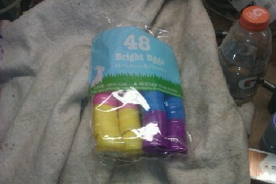 48 eggs for $2 at walmart.<br />Easter is on the 31st.