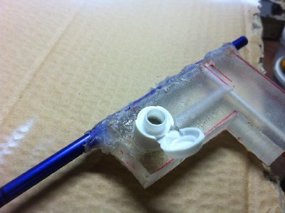 Toothpaste cap for an easy opening and seal.