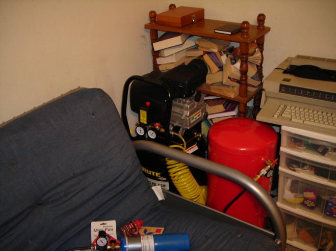 I also got a new air compressor...