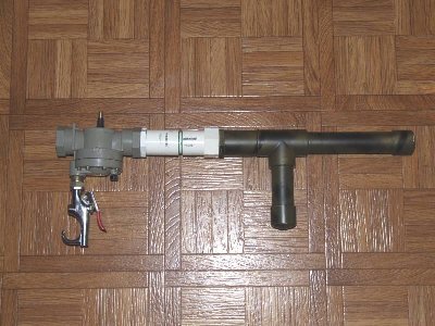 new sprinkler valve shoots alot harder
