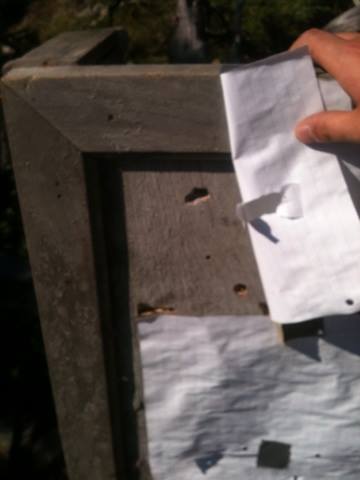 Hole from 67 yard shot