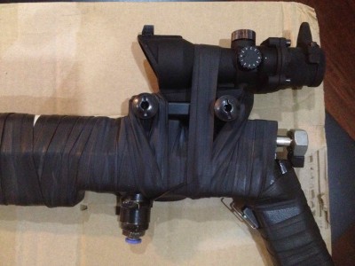 close up of main bits