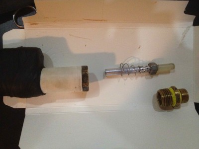 Blow forward barrel / bolt assembly