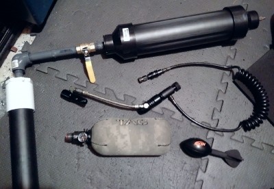 picture of parts for testing.