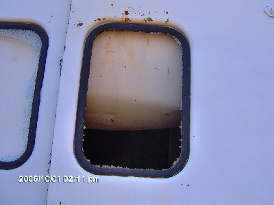 There used to be a window in front of that metal lol.