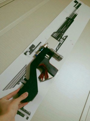 Intermediate check, but I do not like the grip and decided to make it again.