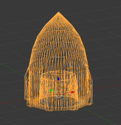 wireframespud.PNG (42.81 KiB) Viewed 13624 times notice the hollow cavity at the base to make the projectile more top heavy