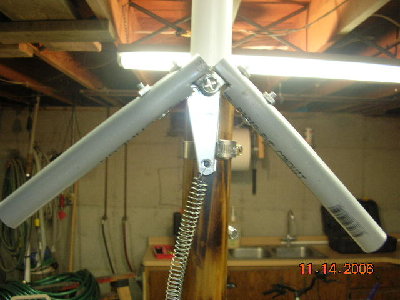 Bottom view of Bi-Pod