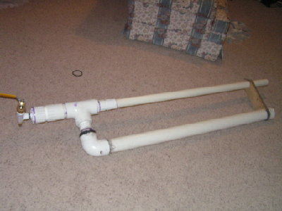 The whole gun assembled.