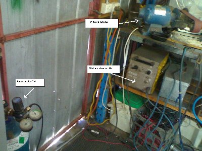 Gas, Welder, Grinder