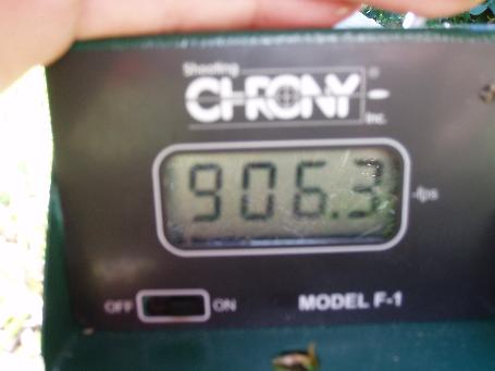 The speed of a Golfball at 120psi :)