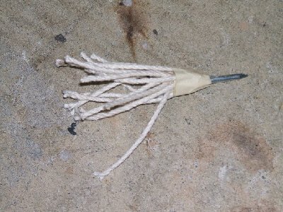 The finished dart