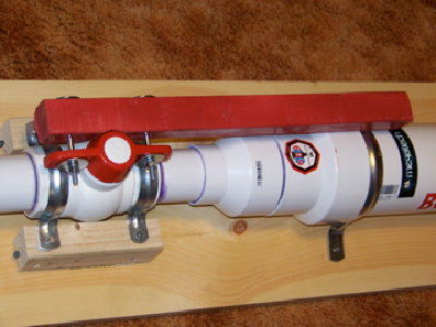 another view of the valve and handle