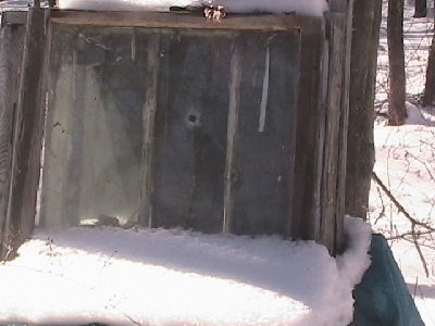 some old glass i had....lead bullet i made