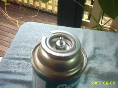 put the nozzle on that