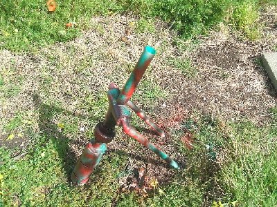 Finished, along with the paint