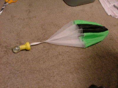 open parachute light