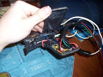 The spaghetti monster that lurks within the handle. <br />If you look closely you can see jesus.