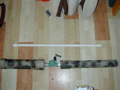 The cannon and 1&amp;quot; barrel