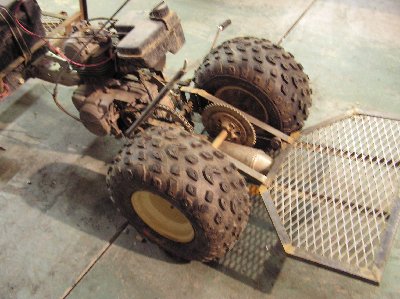 Motor assebly with new exaust work (took me 3hours to get it to work)