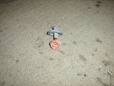 the inside of the canister