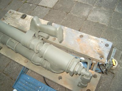 View from above.handle will get a black rubber grip, if I can get it to fit.