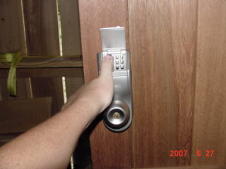 Biometric locks baby!