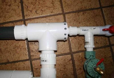 valve and trigger mech. sprinkler is the pilot. ball valve is just to close off everything from the schrader valve.