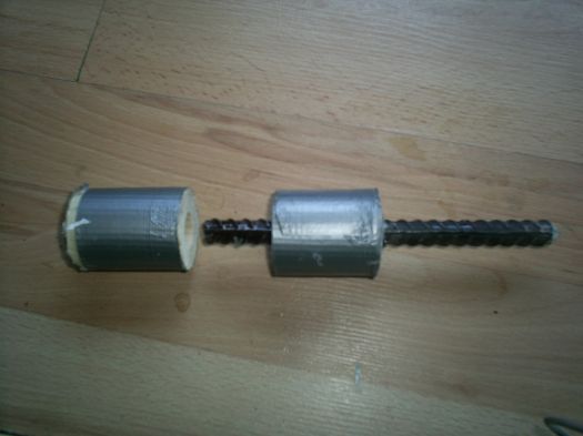 The saboted iron dart