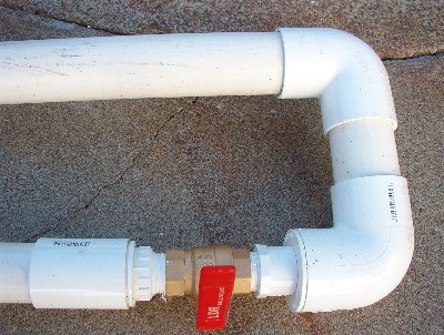 A closer look at the valve. (Please tell me if something looks wrong)