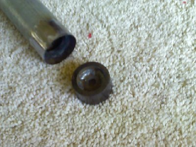 Welded peice to secure diapgram and attach pilot valve