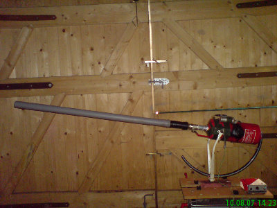 The mount is surprisingly stable and holds the direction it even after a 3x fuel air mix