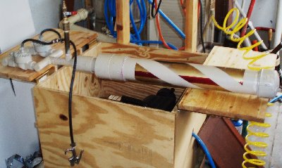 This is the chamber and valve assembly.<br />Either you love the paint job or you hate it.