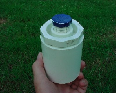 Piston before RTV Silicone and Tape