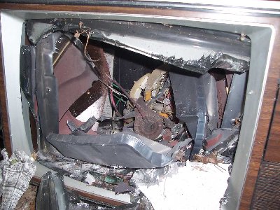 The filter is in there... somewhere.<br /><br />I'll see If I can salvage the flyback tommorow.